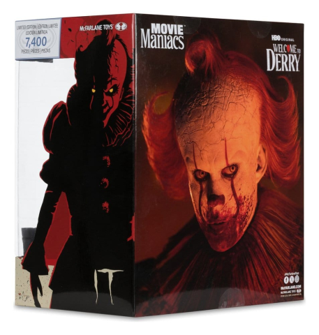 Movie Maniacs IT: Welcome to Derry Pennywise Bloody Figurina 16 cm [4]