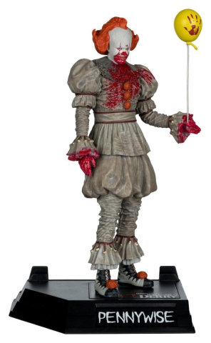 Movie Maniacs IT: Welcome to Derry Pennywise Bloody Figurina 16 cm [3]