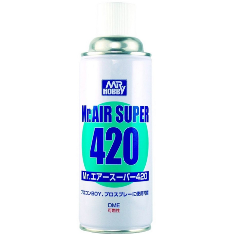 Gundam - Mr. Hobby Mr. Air Super 420ml - Aer Comprimat pentru Airbrush