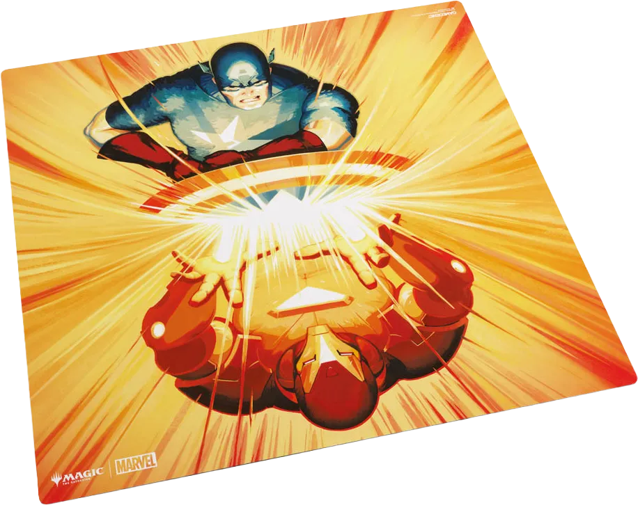 Noutati - MTG 2-Player Playmat Iron Man & Captain America Oversize 70x70 cm