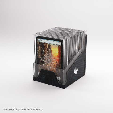 MTG Bastion 100+ XL Art Edition Comic Burst Black Deck Box [3]