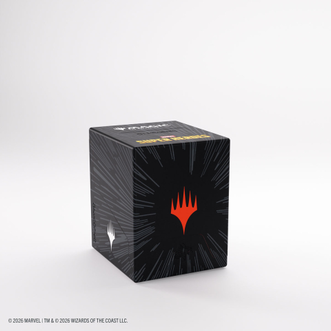 Noutati - MTG Bastion 100+ XL Art Edition Comic Burst Black Deck Box