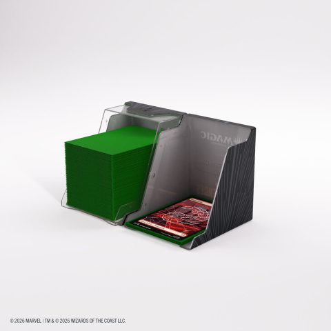 MTG Bastion 100+ XL Art Edition Comic Burst Black Deck Box [7]