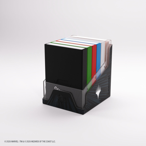 MTG Bastion 100+ XL Art Edition Comic Burst Black Deck Box [4]