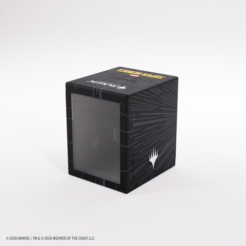 MTG Bastion 100+ XL Art Edition Comic Burst Black Deck Box [1]
