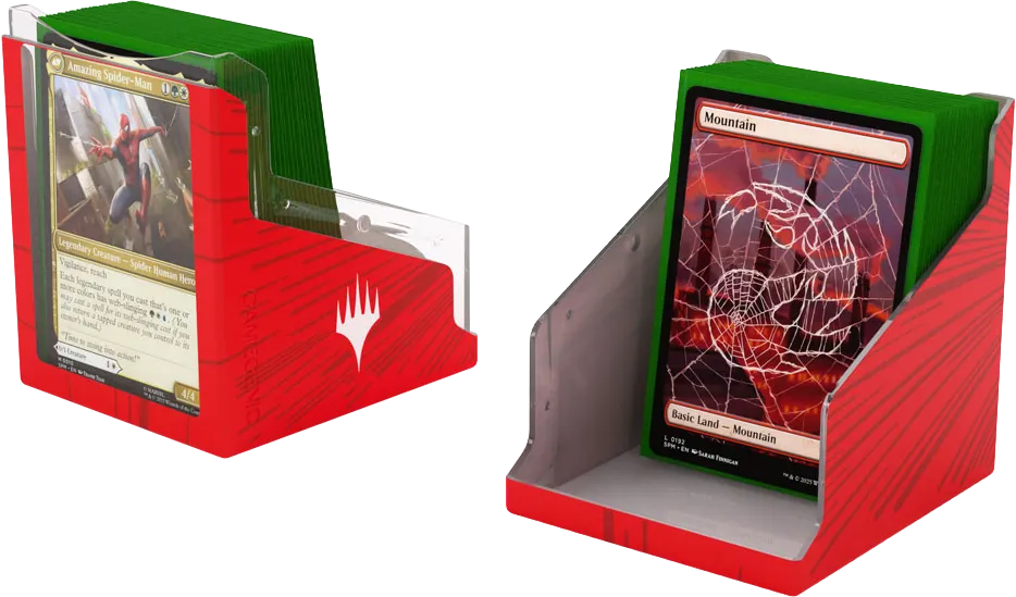MTG Bastion 100+ XL Deck Box Comic Burst Red [2]