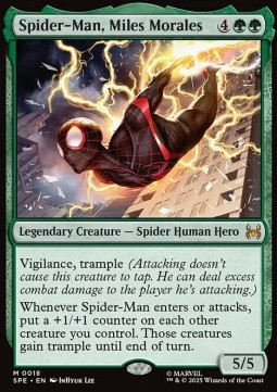 Noutati - MTG Marvel's Spider-Man: Eternal Spider-Man, Miles Morales 18 Foiled