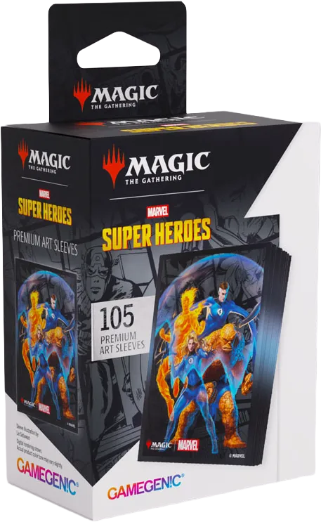 Noutati - MTG Premium Card Sleeves The Fantastic Four (105) Standard Size