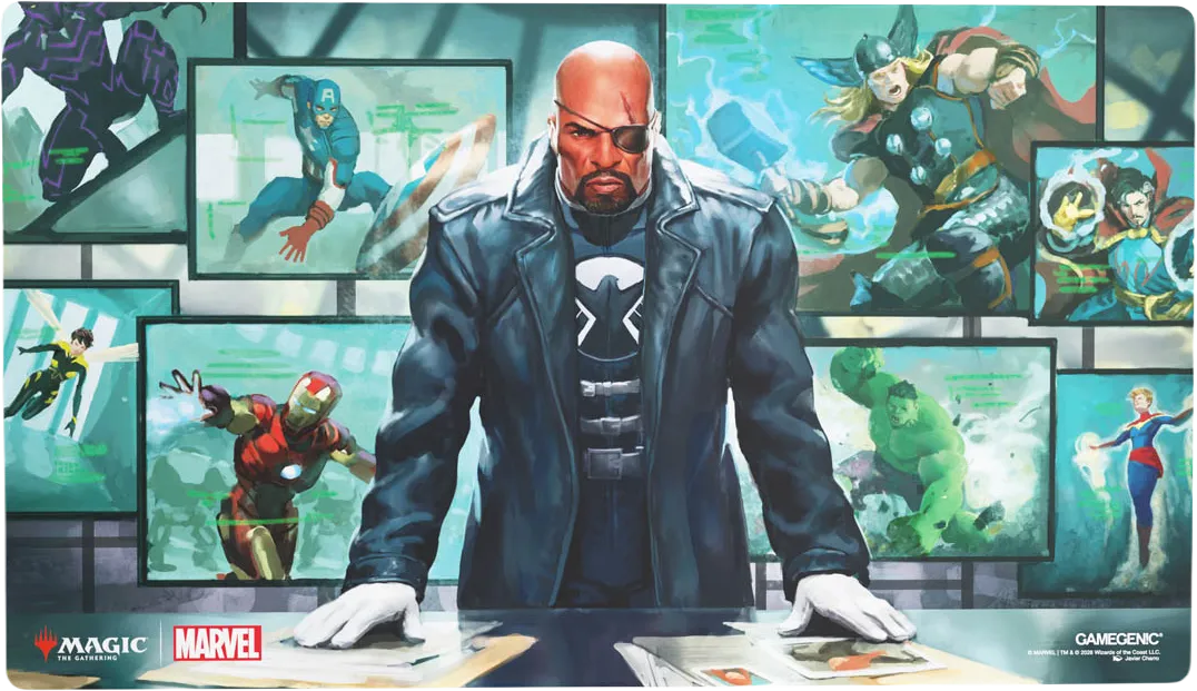 Board Games - MTG Prime Playmat Director Nick Fury 61x35 cm