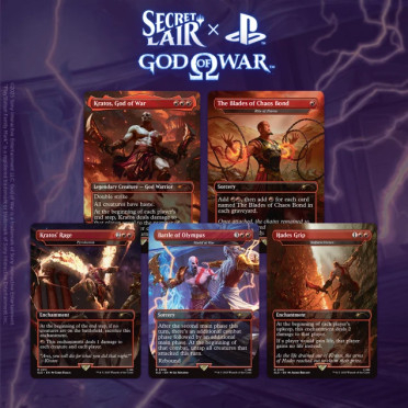 Editie speciala - M - MTG Secret Lair x PlayStation God of War Greek Edition Non-Foil