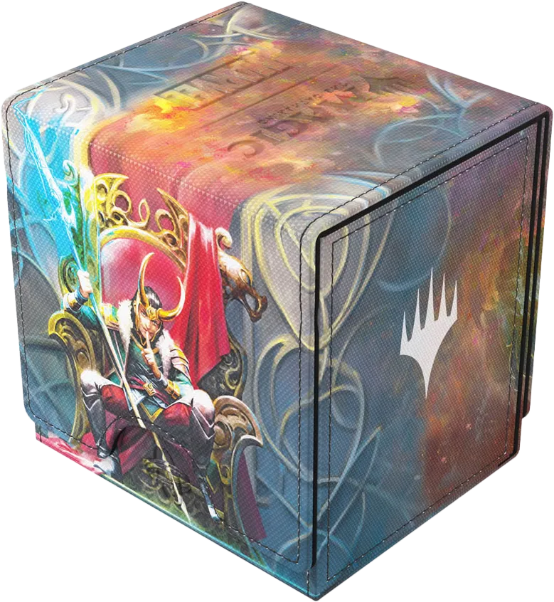 Board Games - MTG Sidekick Pro 100+ XL Doom Reigns Supreme Loki Laufeyson Deck Box