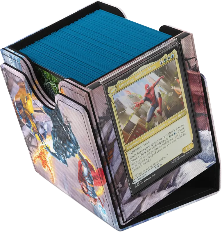 MTG Sidekick Pro 100+ XL Marvel Super Heroes Deck Box [4]