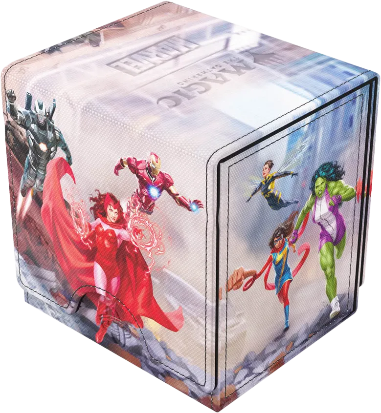 Board Games - MTG Sidekick Pro 100+ XL Marvel Super Heroes Deck Box