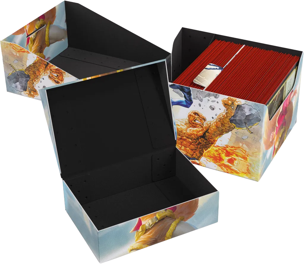 MTG Soft Crate 100+ XL Sideloading The Fantastic Four & Go Nuts! Deck Box [2]