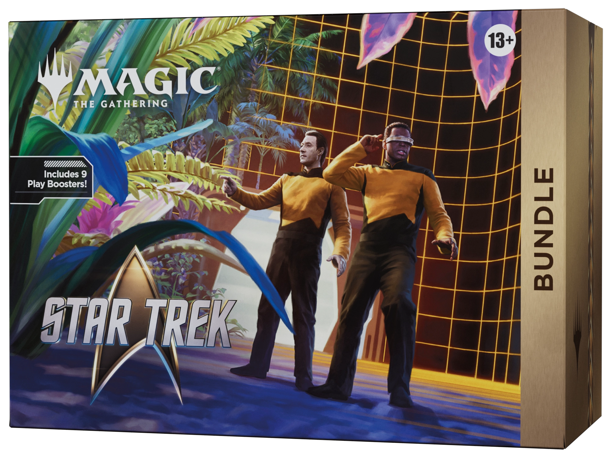 Trading Card Games - Magic The Gathering Star Trek Bundle standard EN 9 Play Boostere