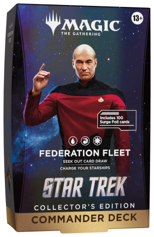 Trading Card Games - MTG Star Trek Collectors Edition Commander Deck EN model la alegere
