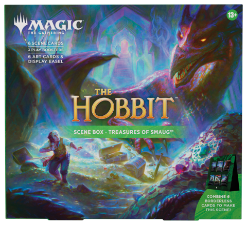 Trading Card Games - MTG The Hobbit Scene Box - 6 Scene Cards + 3 Play Boosters - Engleza