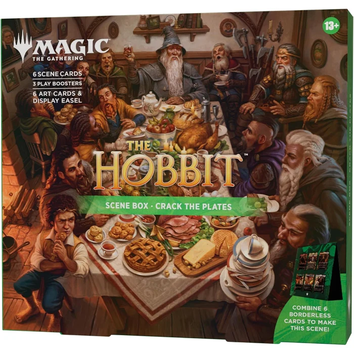 Noutati - MTG The Hobbit Scene Box - 6 Scene Cards + 3 Play Boosters - Engleza