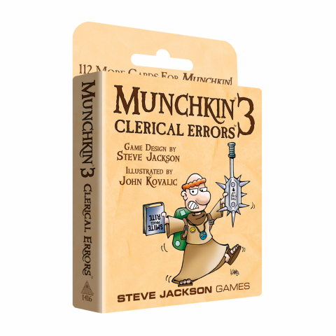 Board Games - Munchkin 3: Clerical Errors