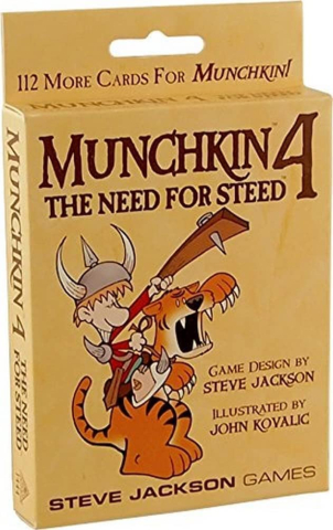 Board Games - Munchkin 4 The Need for Steed Expansion pentru Munchkin