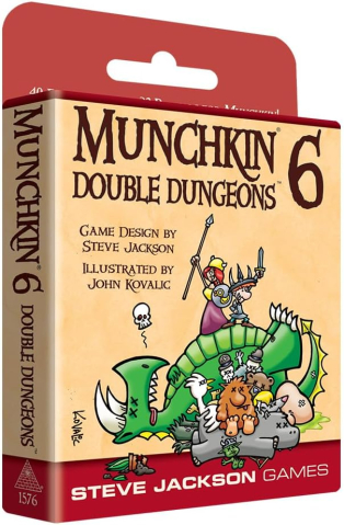 Card Games (jocuri cu carti) - Munchkin 6 - Double Dungeons