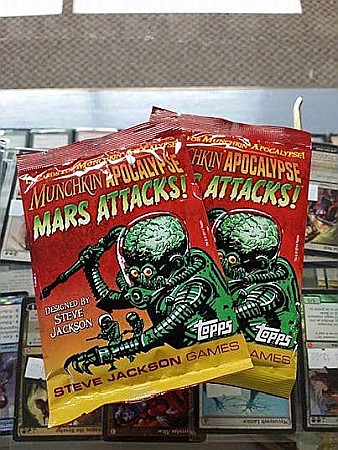 Extensii card games - Munchkin Apocalypse Mars Attacks