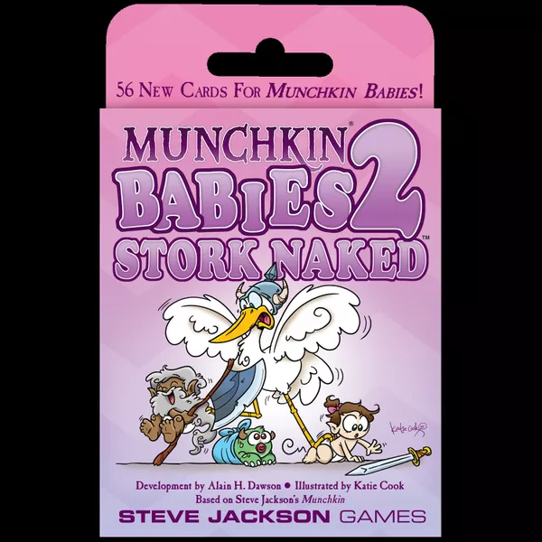 Board Games - Munchkin Babies 2 – Stork Naked – Extensie pentru Jocul Munchkin