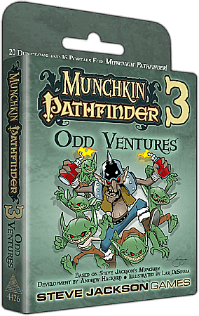 Extensii boardgames - Munchkin Pathfinder 3 – Odd Ventures
