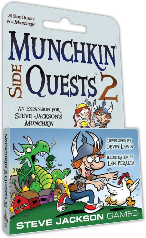 Board Games - Munchkin Side Quests 2 Expansion
