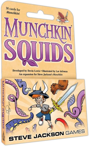 Board Games - Munchkin Squids Expansion - Extensie Fantasy cu Tentacule