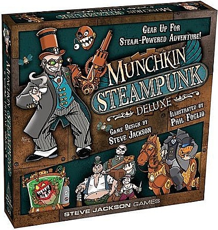 Board Games - Munchkin Steampunk Deluxe