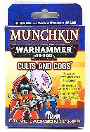 Board Games - Munchkin Warhammer 40,000 – Cults and Cogs