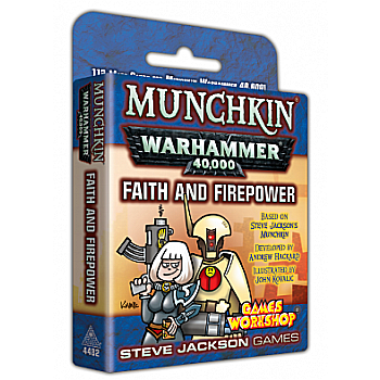 Board Games - Munchkin Warhammer 40,000 – Faith and Firepower