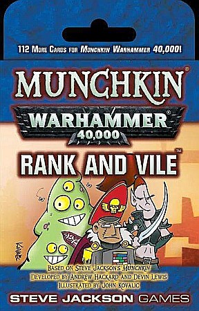 Board Games - Munchkin Warhammer 40,000: Rank and Vile