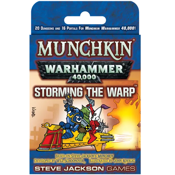 Board Games - Munchkin Warhammer 40K Storming the Warp