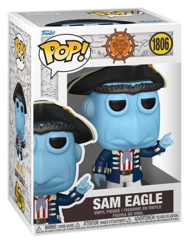 PRECOMENZI - Muppet Treasure Island POP! Movies Vinyl Figure Sam Eagle 9 cm