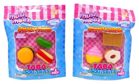 PRECOMENZI - Mushmeez Squeeze Figures Minis 18 cm Display (24)