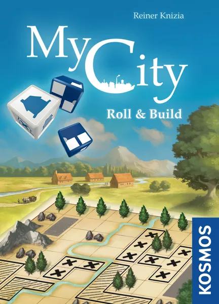 Board Games - My City: Roll & Build – Joc cu Zaruri si Constructie Orase