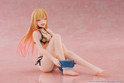 My Dress-Up Darling Desktop Cute PVC Figure Marin Kitagawa (Measured Swimsuit Ver.) Reissue 13 cm [10]