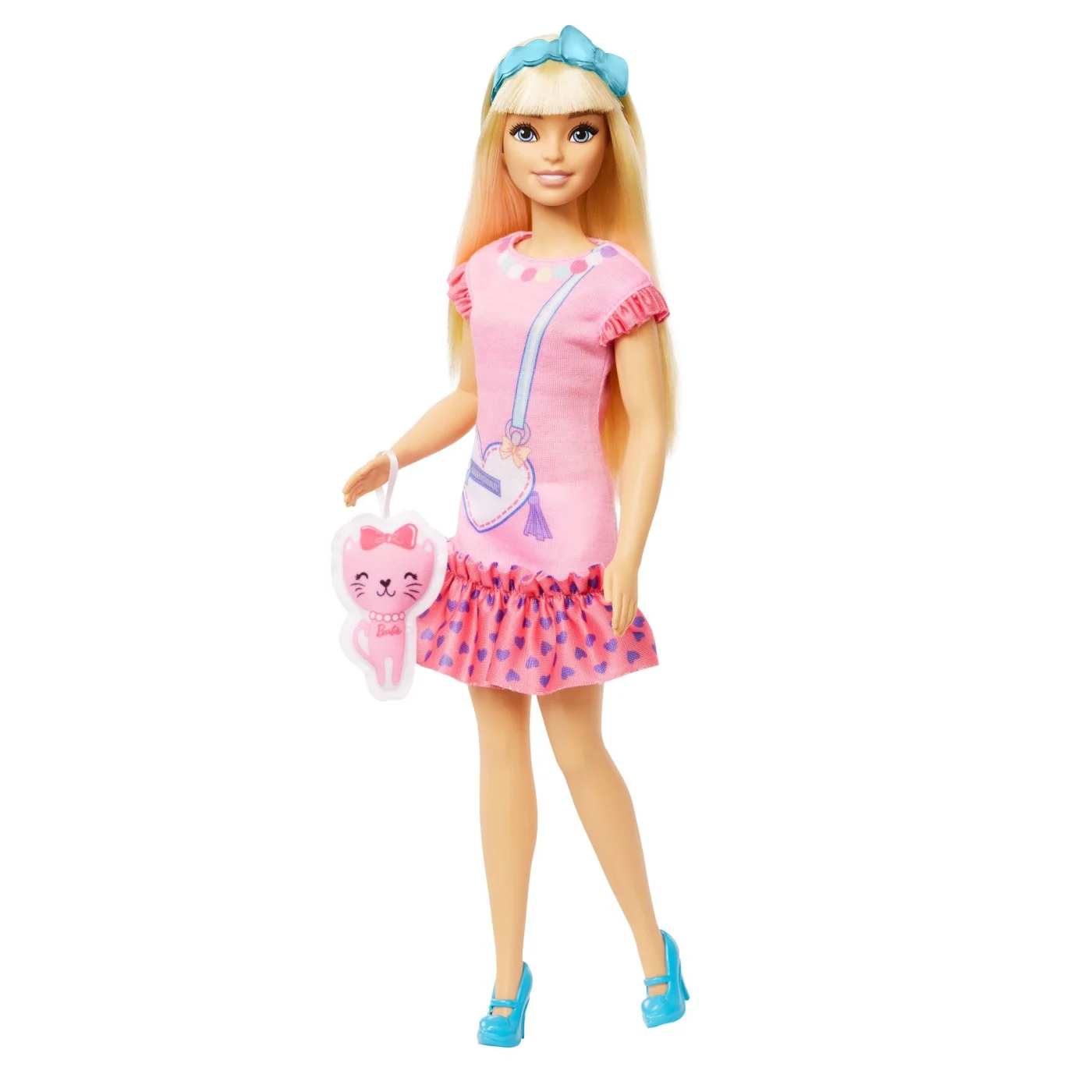 My First Barbie Malibu - Papusa Blonda 35 cm cu Perie [1]