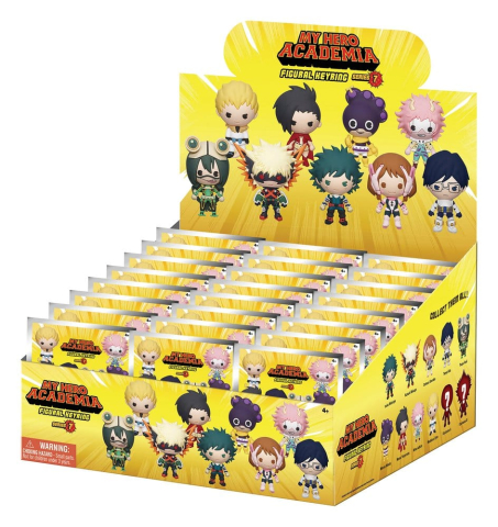 My Hero Academia 3D PVC Bag Clips Series 7 Display (24) [2]