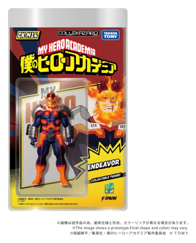 PRECOMENZI - My Hero Academia Collekazaro Action Figure CK-M14 Endeavor 11 cm