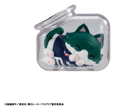 Collectibles - My Hero Academia Mega Cat Project Mini Figures Good Night Heroaca Cats 6 cm Blind Box Display (8)