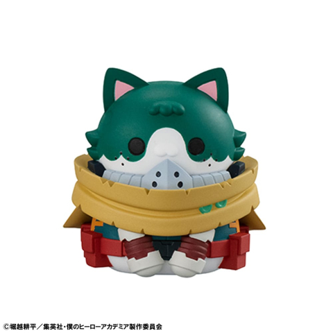 My Hero Academia Mega Cat Project Mini Figures Heroaca Cats No.01 3 cm Blind Box Assortment (8) (Repeat) [1]
