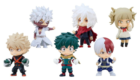 My Hero Academia Nendoroid Surprise Collectible Figures Blind Box Assortment (6) [10]