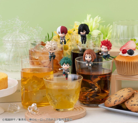 My Hero Academia Ochatomo Series Mini Figures A Little Break Tea Time 4 cm Blind Box Display (6) [1]