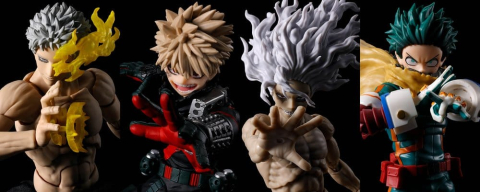 My Hero Academia S.H.Figuarts Action Figure All For One -Final Battle set- 16 cm [14]