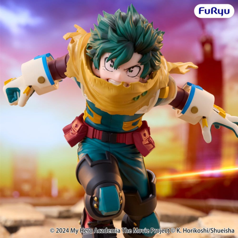 PRECOMENZI - My Hero Academia: You're Next Muchute Figure PVC Figure Izuku Midoriya 16 cm