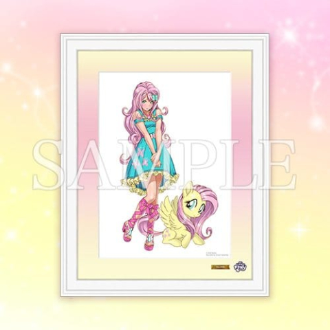 My Little Pony Chara Fine Graph Art Print Bishoujo Fluttershy 43 cm [3]