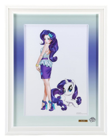 My Little Pony Chara Fine Graph Art Print Bishoujo Rarity 43 cm [5]
